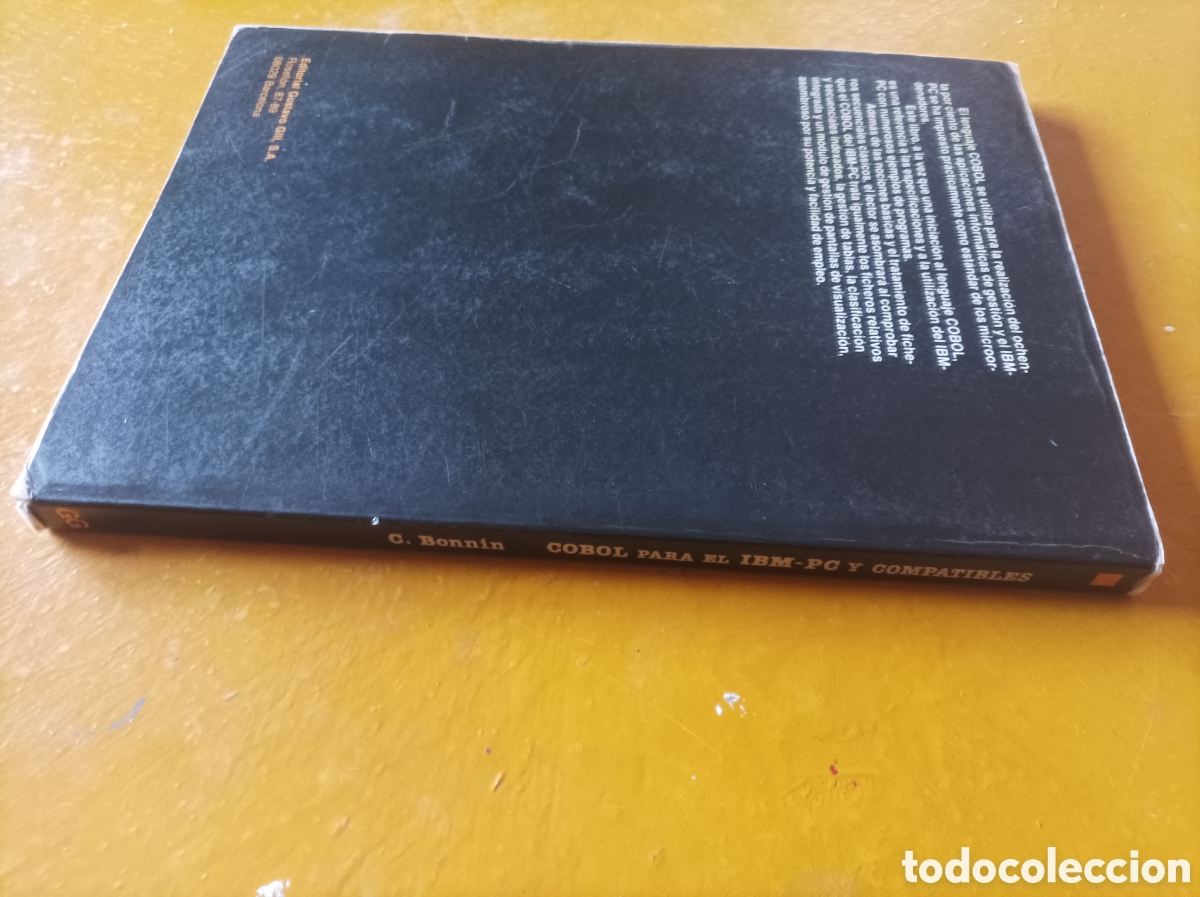 Libros de segunda mano: COBOL para el IBM-PC y compatibles / C. Bonnin - Foto 6