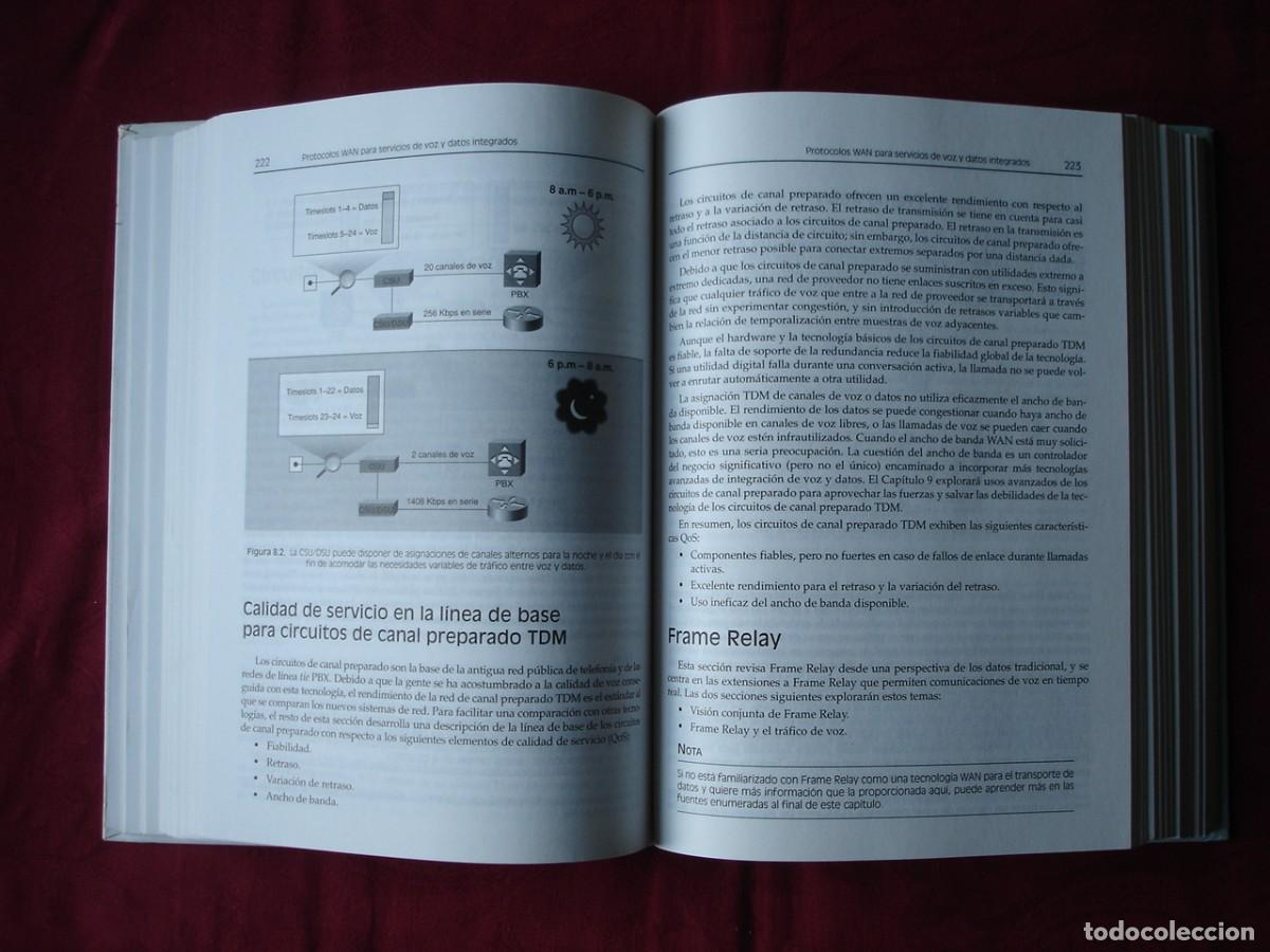 Libros de segunda mano: 2 Libros Integraci&oacute;n de redes de voz y datos, IP. - Foto 4