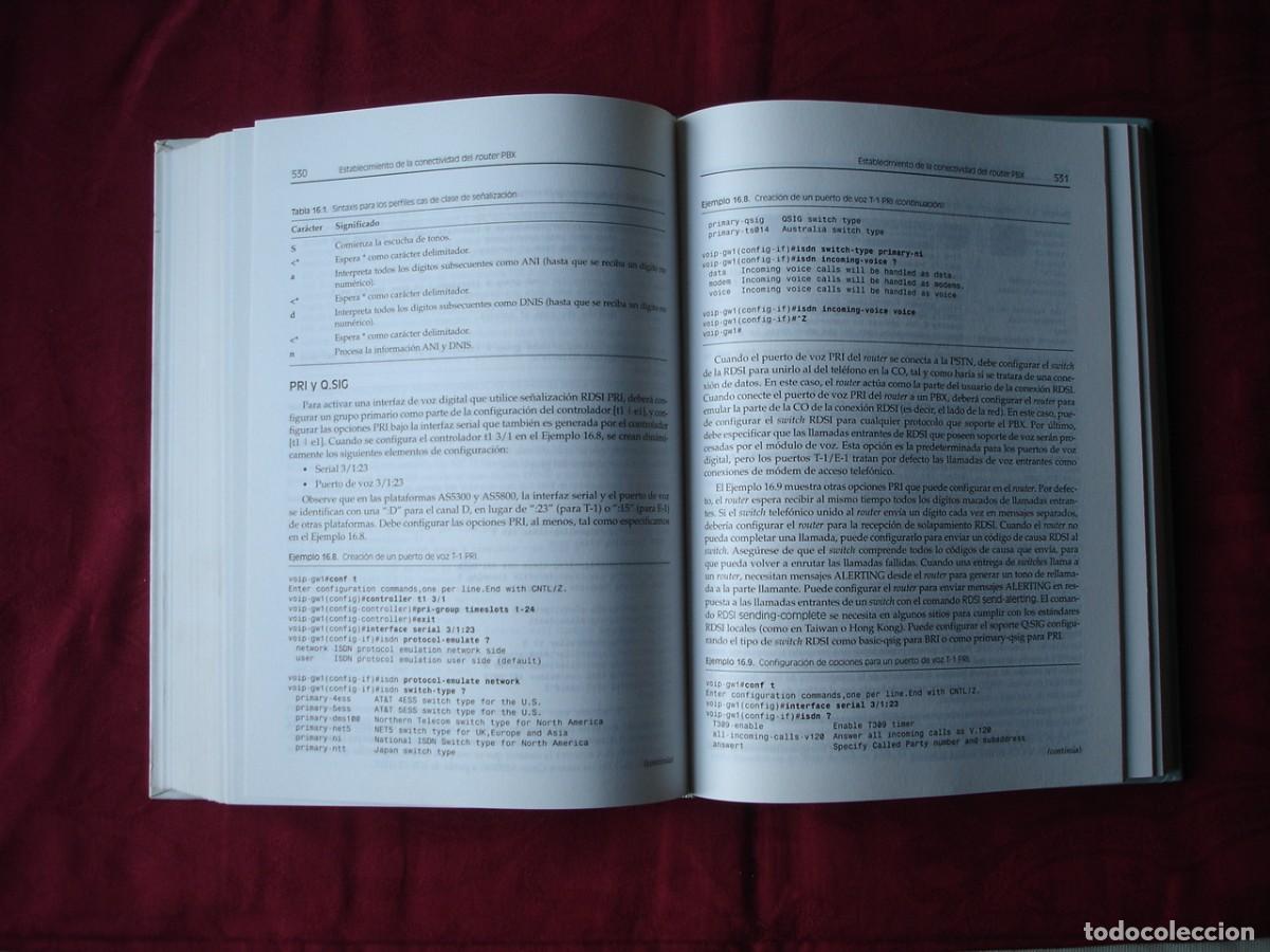 Libros de segunda mano: 2 Libros Integraci&oacute;n de redes de voz y datos, IP. - Foto 6