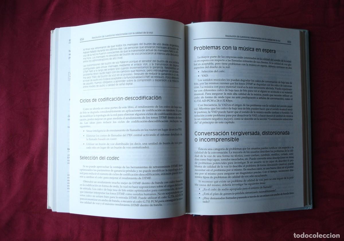 Libros de segunda mano: 2 Libros Integraci&oacute;n de redes de voz y datos, IP. - Foto 7