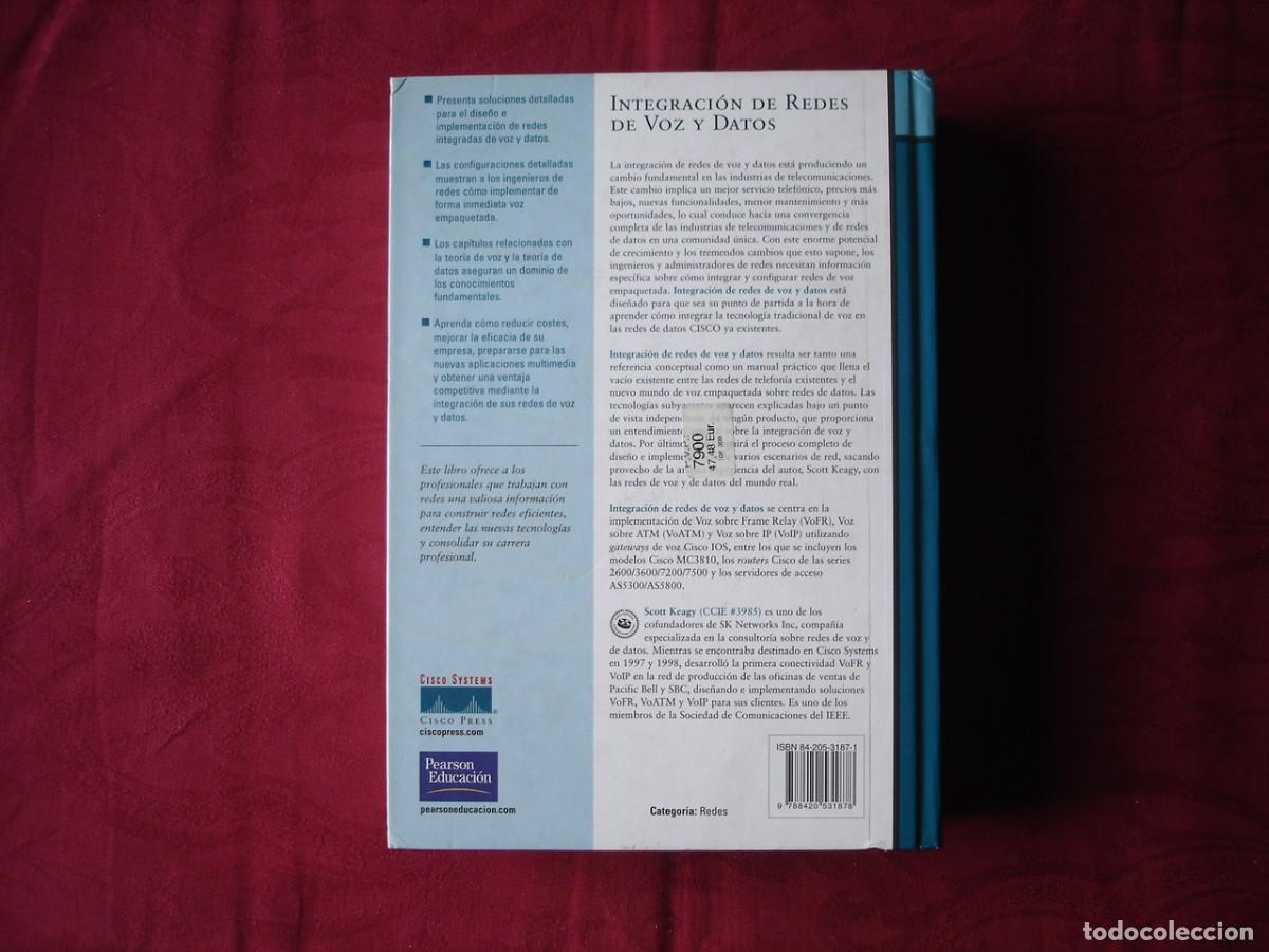 Libros de segunda mano: 2 Libros Integraci&oacute;n de redes de voz y datos, IP. - Foto 8