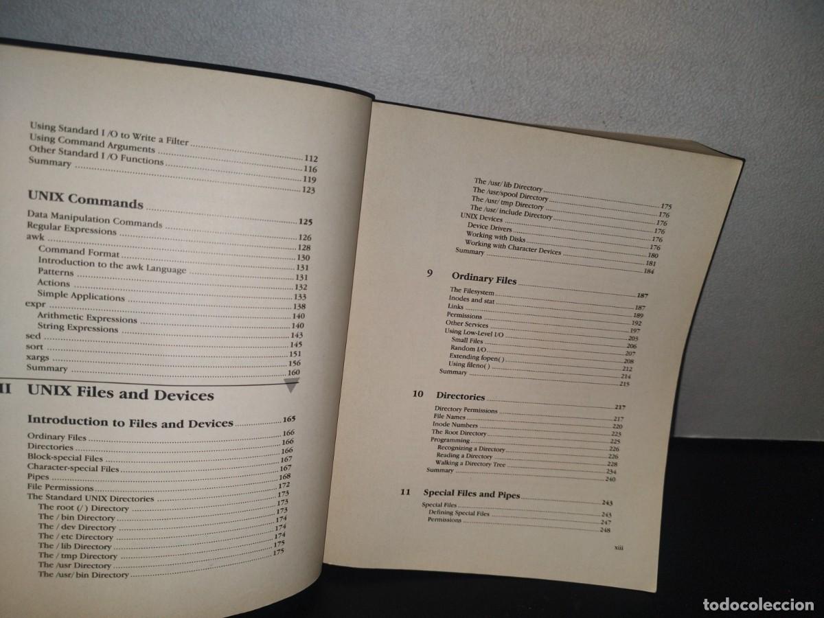 Libros de segunda mano: 132- UNIX PROGRAMMERS REFERENCE - JOHN J. VALLEY - 1991 - Foto 8