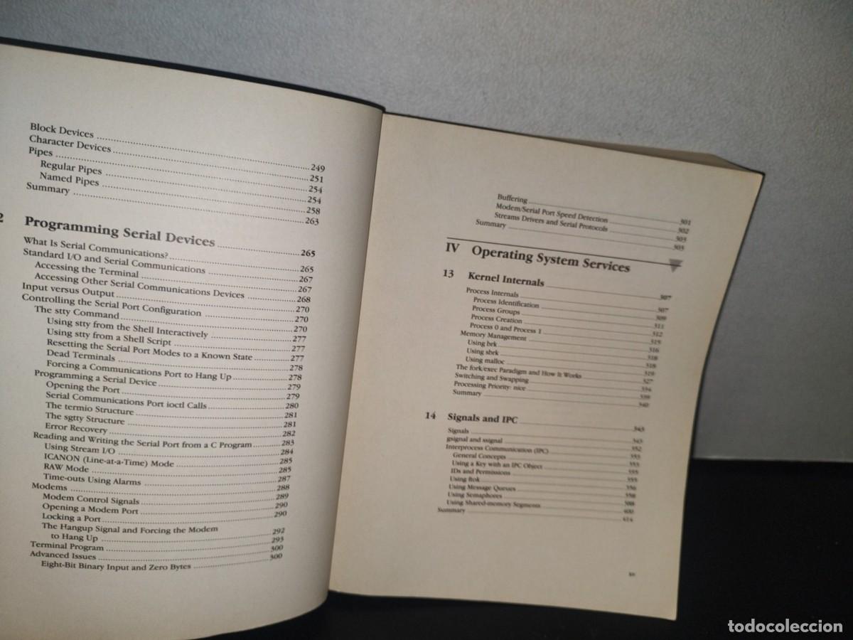 Libros de segunda mano: 132- UNIX PROGRAMMERS REFERENCE - JOHN J. VALLEY - 1991 - Foto 9