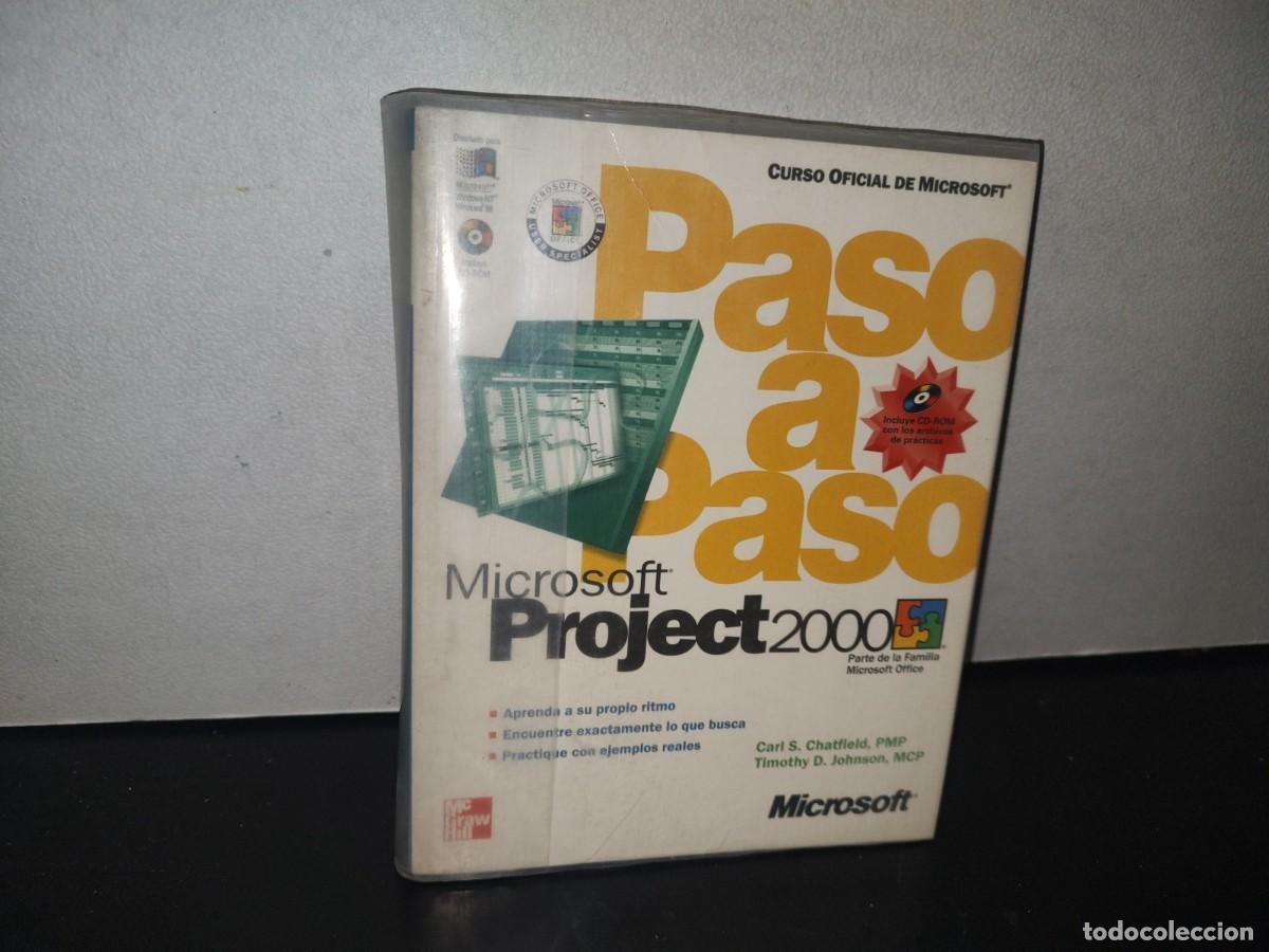 Libros de segunda mano: 132- MICROSOFT PROJECT 2000 PASO A PASO - CARL S. CHATFIELD PMP, TIMOTHY D. JOHNSON - Foto 1