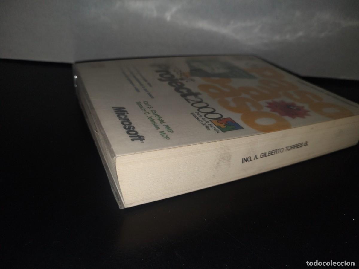 Libros de segunda mano: 132- MICROSOFT PROJECT 2000 PASO A PASO - CARL S. CHATFIELD PMP, TIMOTHY D. JOHNSON - Foto 3