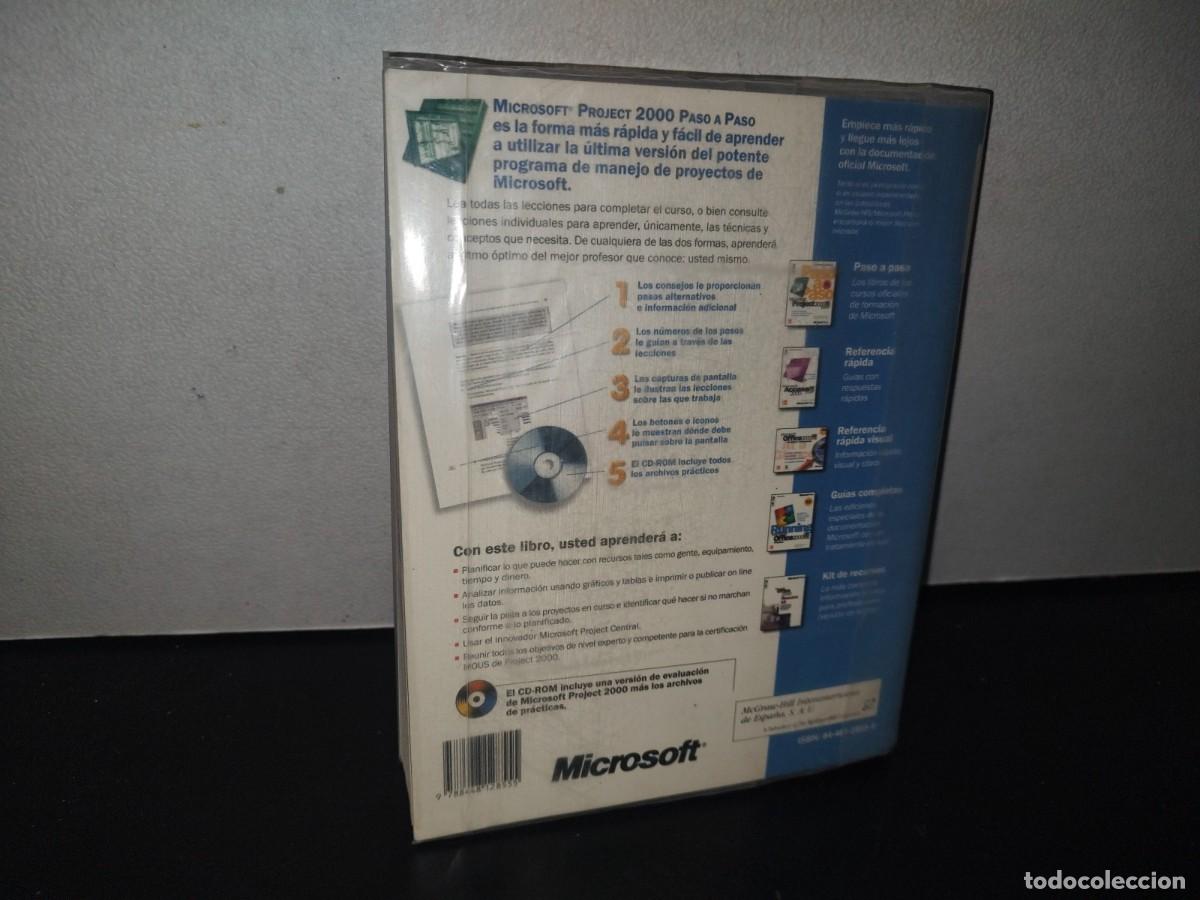 Libros de segunda mano: 132- MICROSOFT PROJECT 2000 PASO A PASO - CARL S. CHATFIELD PMP, TIMOTHY D. JOHNSON - Foto 4