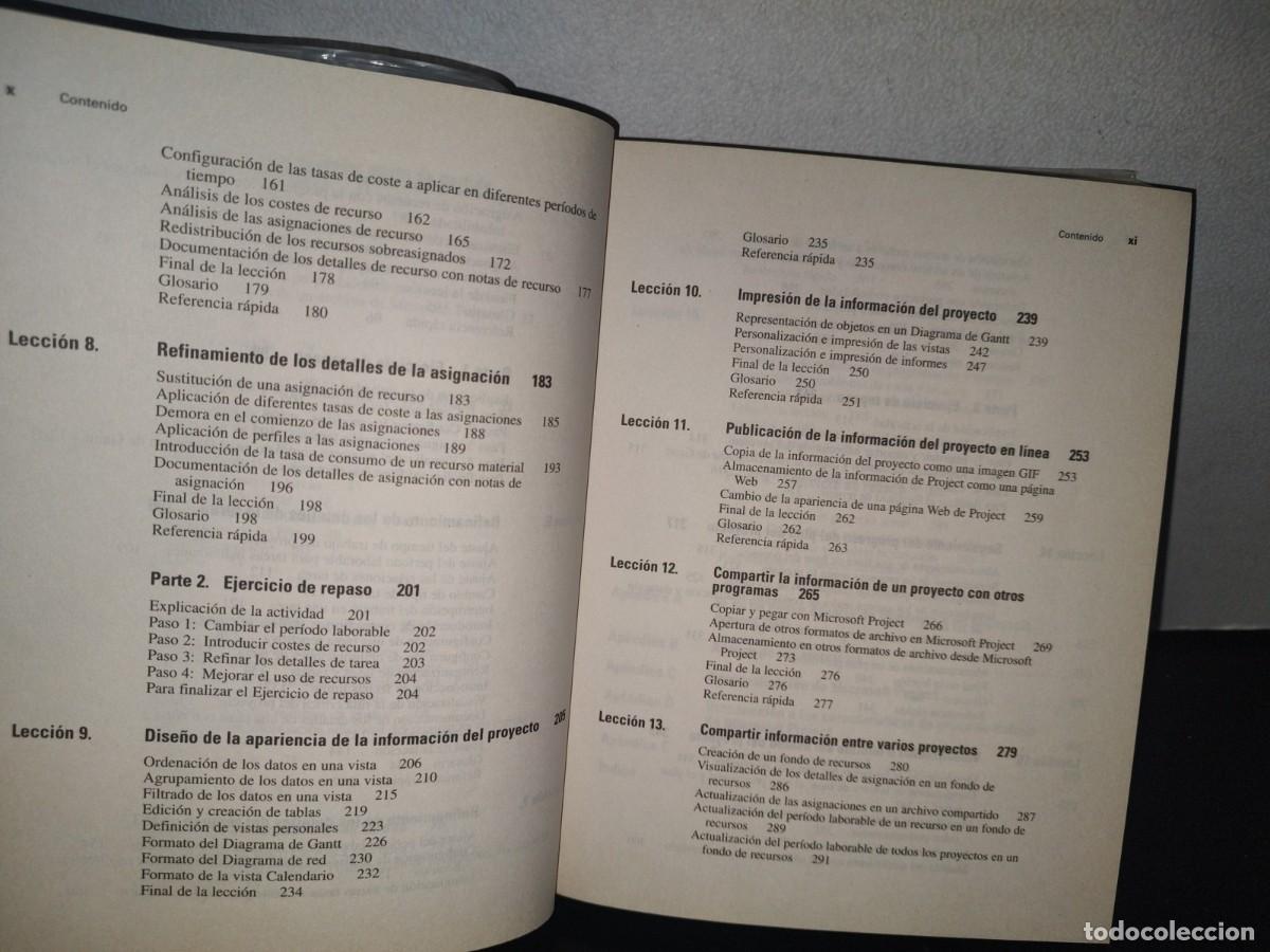 Libros de segunda mano: 132- MICROSOFT PROJECT 2000 PASO A PASO - CARL S. CHATFIELD PMP, TIMOTHY D. JOHNSON - Foto 9