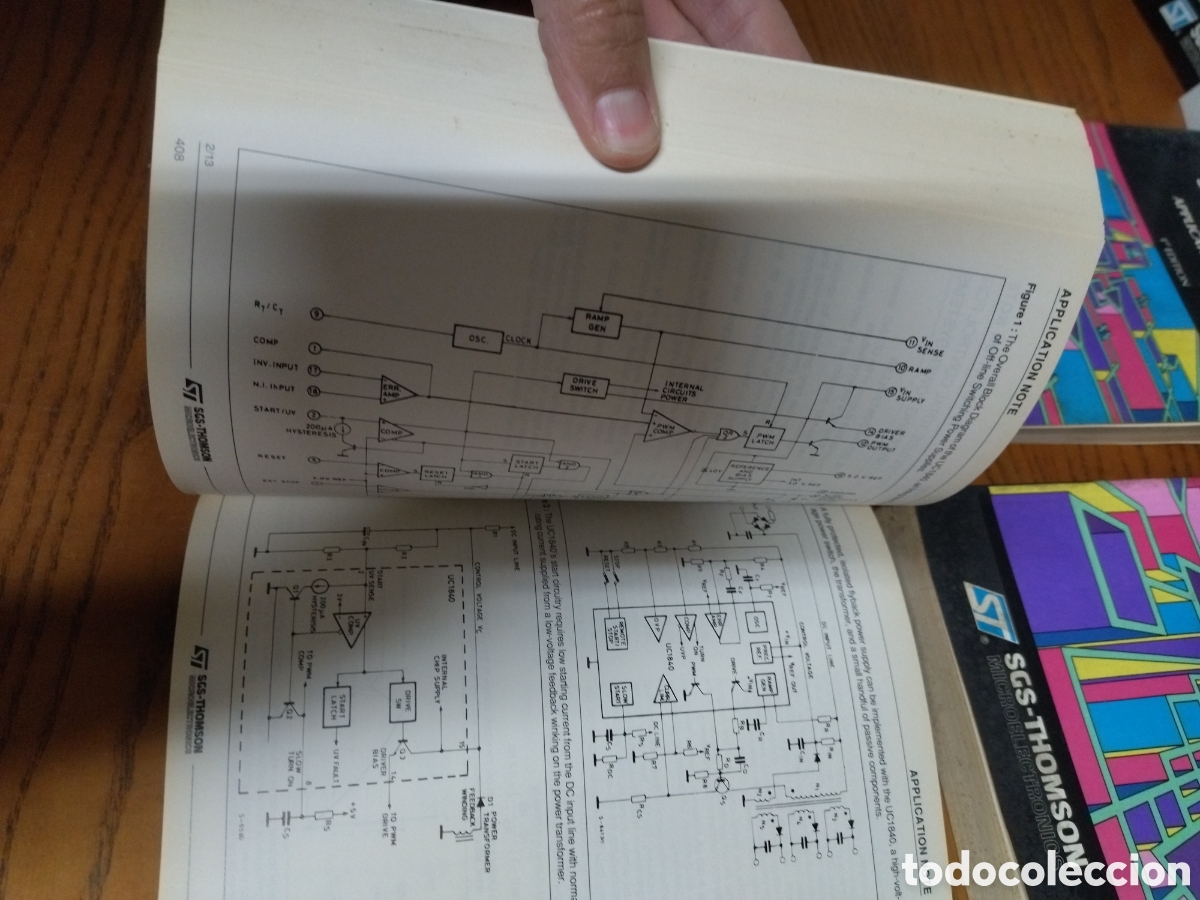 Libros de segunda mano: Sgs thomson . Microelectronics. Smart power, CMOS linear, manual,memory, data, - Foto 5