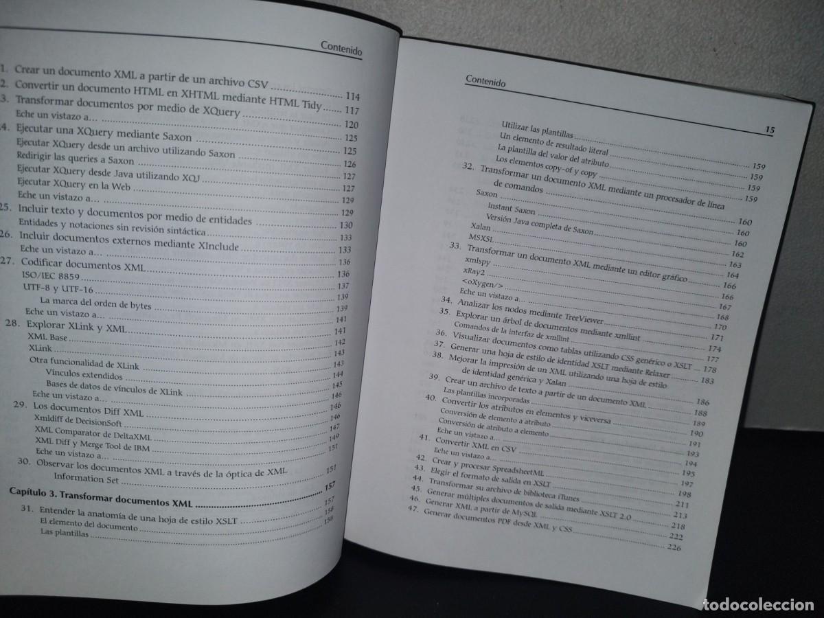 Libros de segunda mano: 86- XML. LOS MEJORES TRUCOS - MICHAEL FITZGERALD - Foto 8