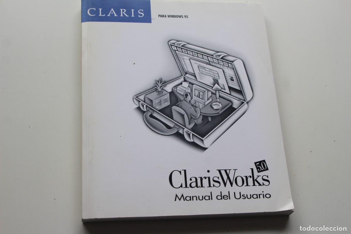 Libros de segunda mano: CLARIS WORKS 5.0 MANUAL DEL USUARIO - Foto 1