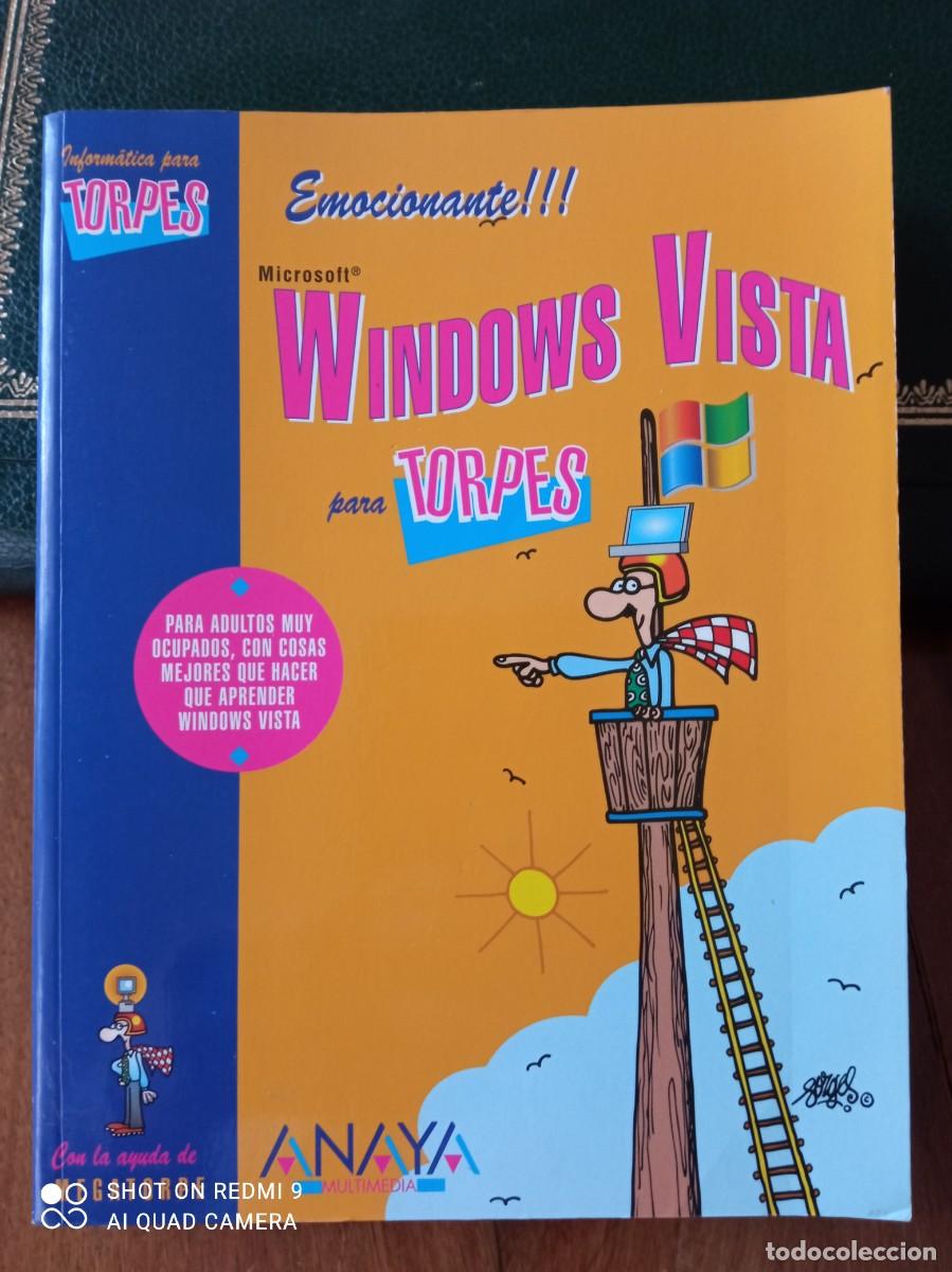 Libros de segunda mano: INFORM&Aacute;TICA PARA TORPES. MOCROSOFT WINDOWS VISTA. ANAYA - Foto 1