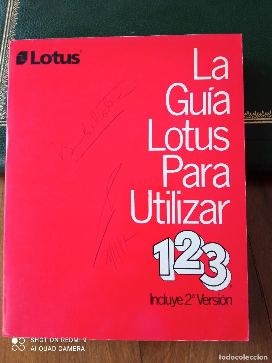 Libros de segunda mano: LA GU&Iacute;A LOTUS PARA UTILIZAR 123 - Foto 1