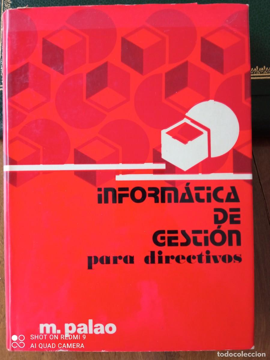 Libros de segunda mano: INFORM&Aacute;TICA DE GESTI&Oacute;N PARA DIRECTIVOS. M.PALAO - Foto 1