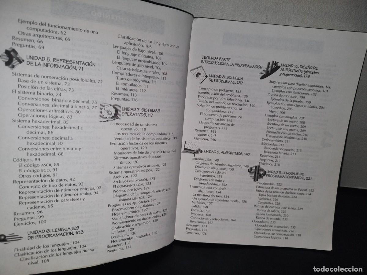 Libros de segunda mano: 94- INTRODUCCI&Oacute;N A LA COMPUTACI&Oacute;N - JORGE VASCONCELOS SANTILL&Aacute;N - Foto 6