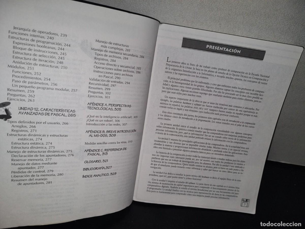 Libros de segunda mano: 94- INTRODUCCI&Oacute;N A LA COMPUTACI&Oacute;N - JORGE VASCONCELOS SANTILL&Aacute;N - Foto 7