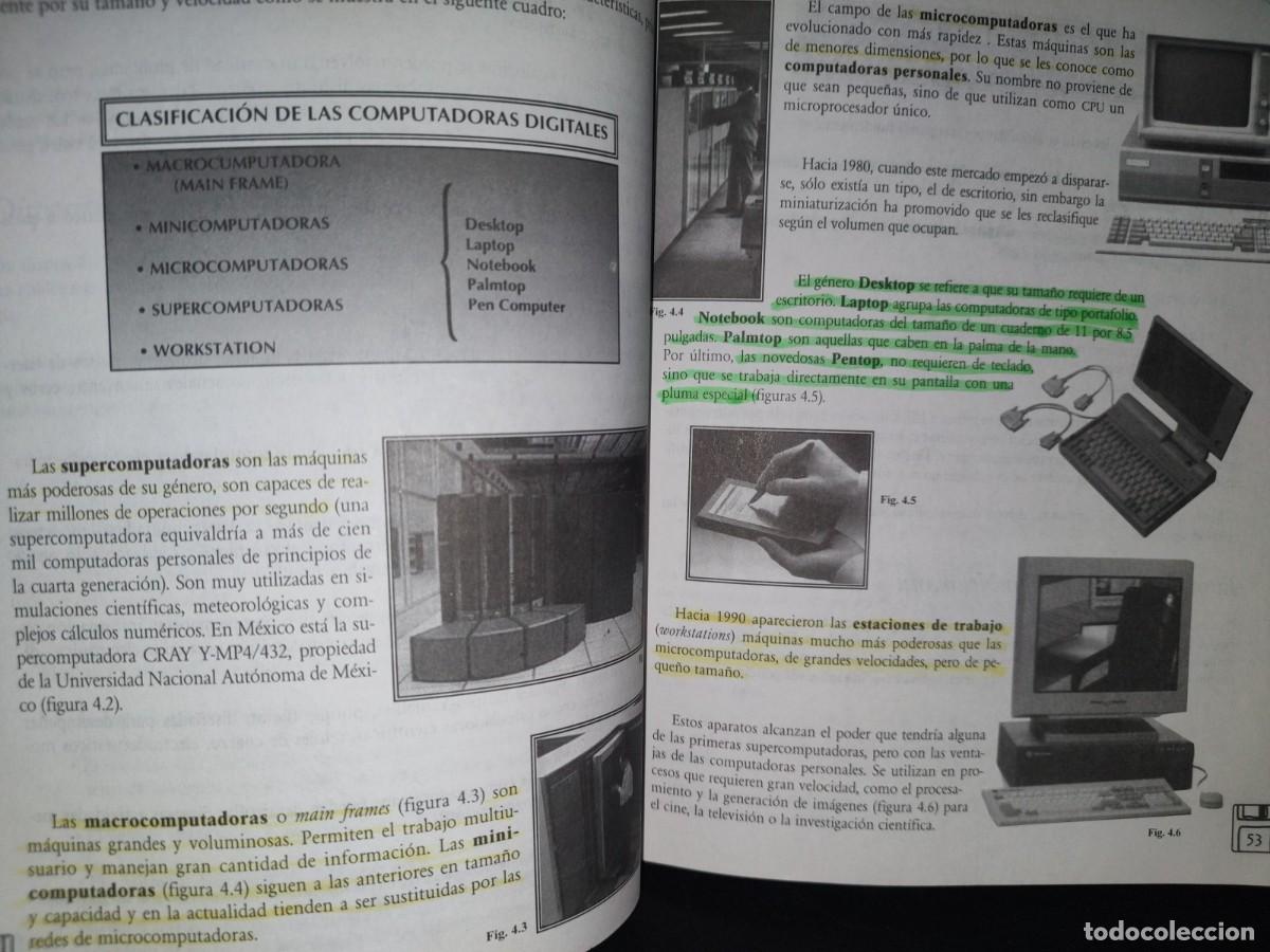 Libros de segunda mano: 94- INTRODUCCI&Oacute;N A LA COMPUTACI&Oacute;N - JORGE VASCONCELOS SANTILL&Aacute;N - Foto 10