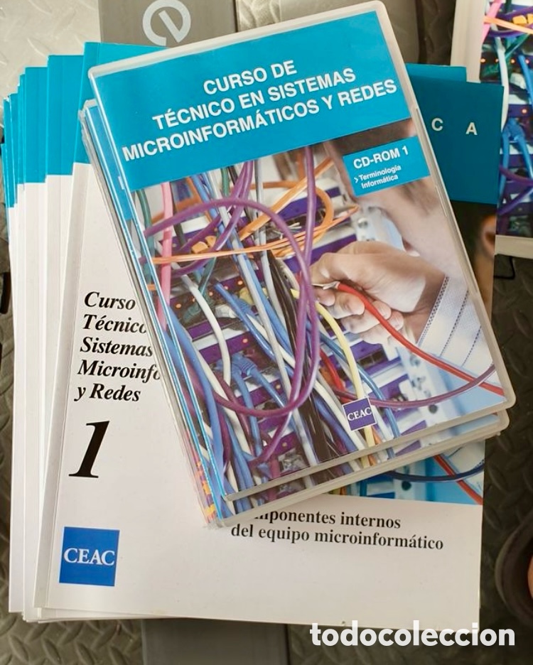 Libros de segunda mano: CURSO DE T&Eacute;CNICO EN SISTEMAS MICROINFORMATICOS Y REDES. - Foto 1
