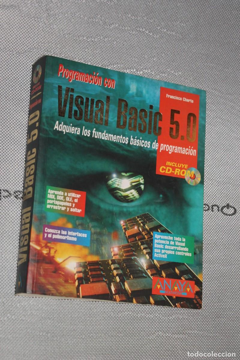 Libros de segunda mano: PROGRAMACION CON VISUAL BASIC 5.0, INCLUYE CD-ROM, ANAYA 1997 - Foto 1