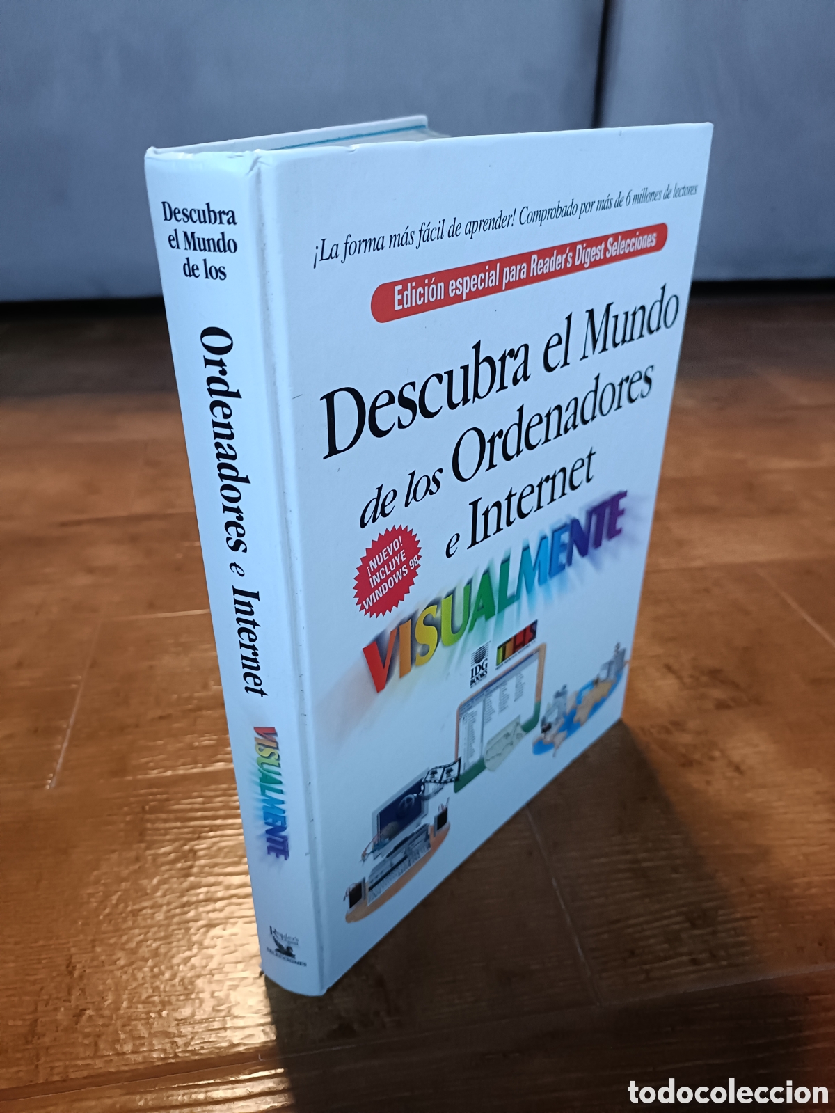 Libros de segunda mano: Libro Descubra el Mundo de los Ordenadores e Internet Visualmente (Z1) - Foto 1