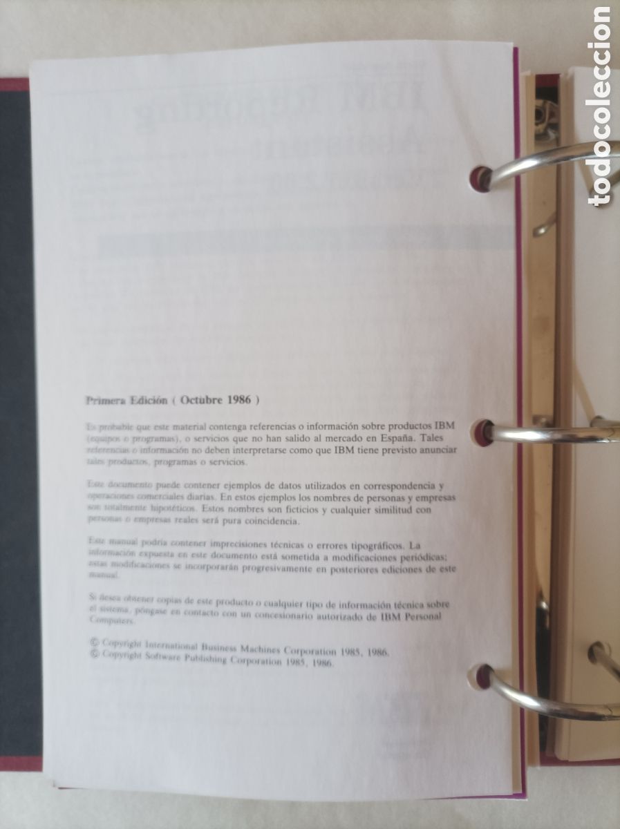 Libros de segunda mano: IBM - GU&Iacute;A DE OPERACI&Oacute;N. Serie Assistant. PERSONAL COMPUTER PORT&Aacute;TIL - Foto 17