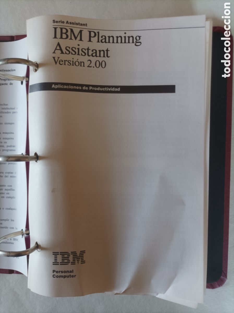 Libros de segunda mano: IBM - GU&Iacute;A DE OPERACI&Oacute;N. Serie Assistant. PERSONAL COMPUTER PORT&Aacute;TIL - Foto 6