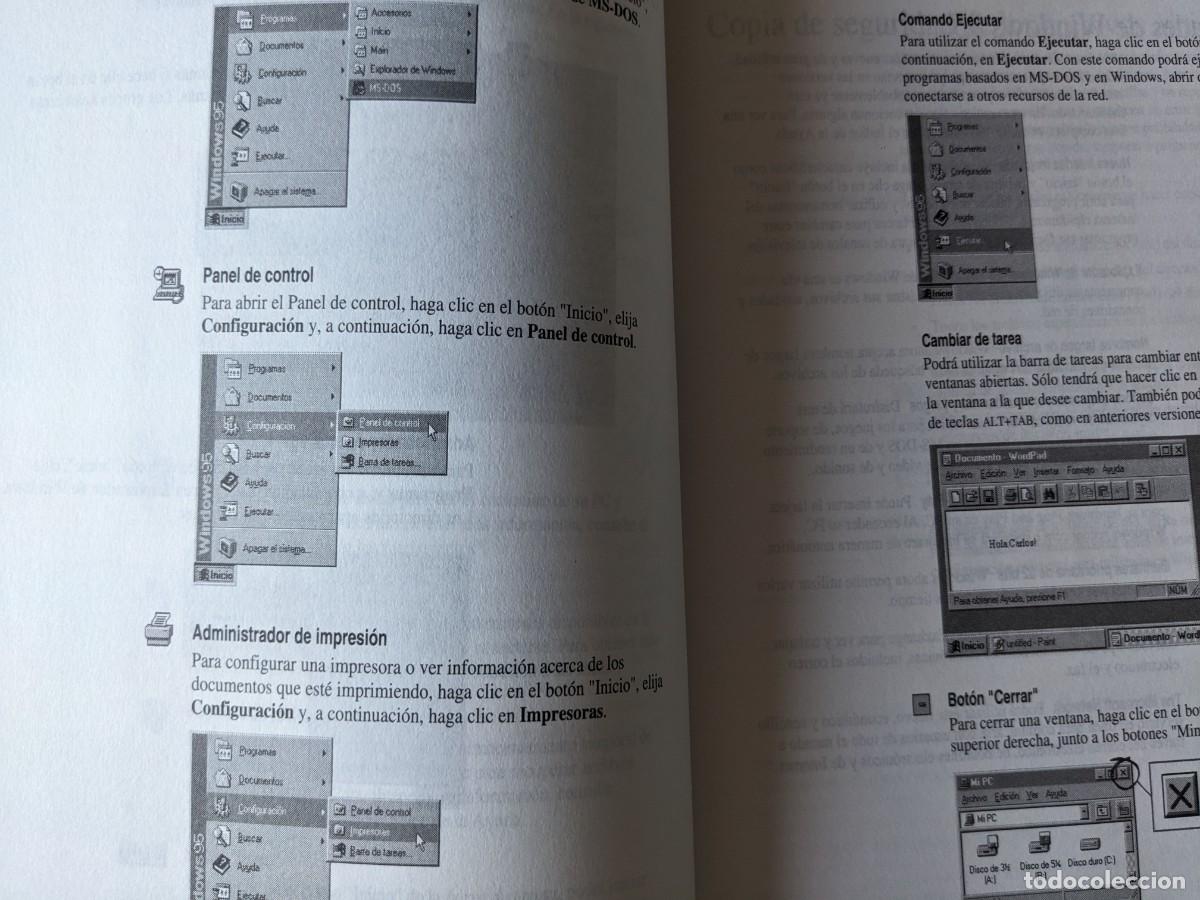 Libros de segunda mano: INTRODUCCION MICROSOFT WINDOWS 95 CON CERTIFICADO DE AUTENTICIDAD - Foto 2