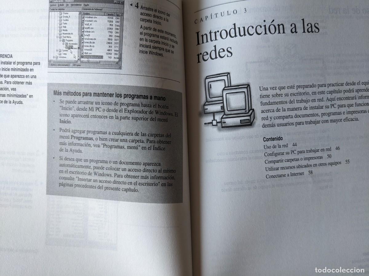 Libros de segunda mano: INTRODUCCION MICROSOFT WINDOWS 95 CON CERTIFICADO DE AUTENTICIDAD - Foto 3