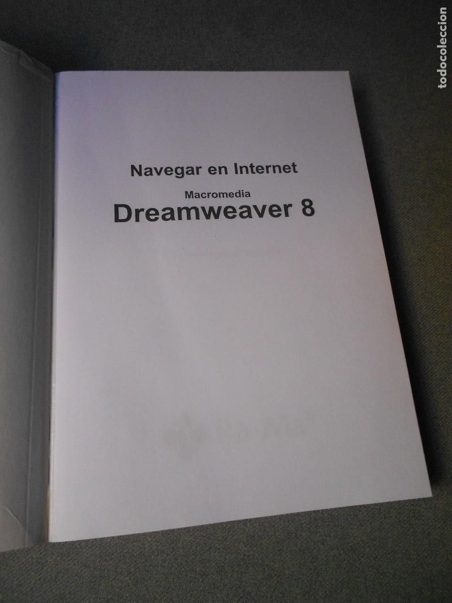 Libros de segunda mano: MACROMEDIA. DREAMWEAVER 8 - Foto 2