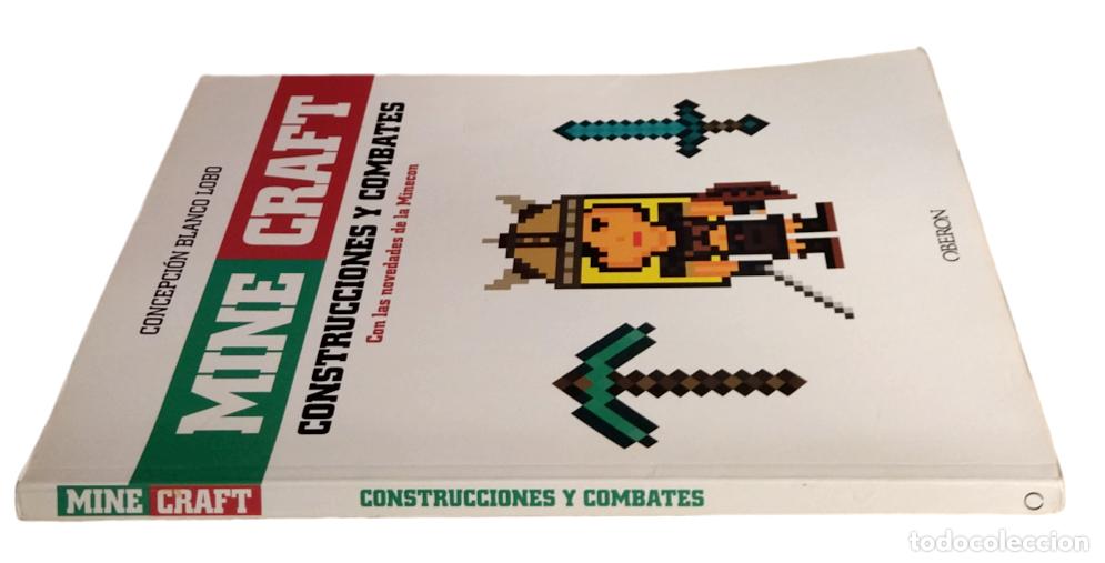 Libros de segunda mano: MINE CRAFT - CONSTRUCCIONES Y COMBATES / CONCEPCI&Oacute;N BLANCO. OBERON 2015. - Foto 3