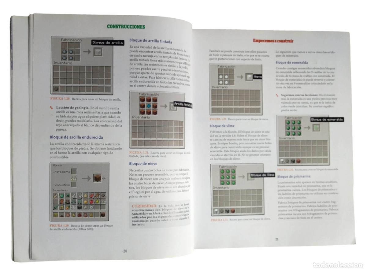 Libros de segunda mano: MINE CRAFT - CONSTRUCCIONES Y COMBATES / CONCEPCI&Oacute;N BLANCO. OBERON 2015. - Foto 5