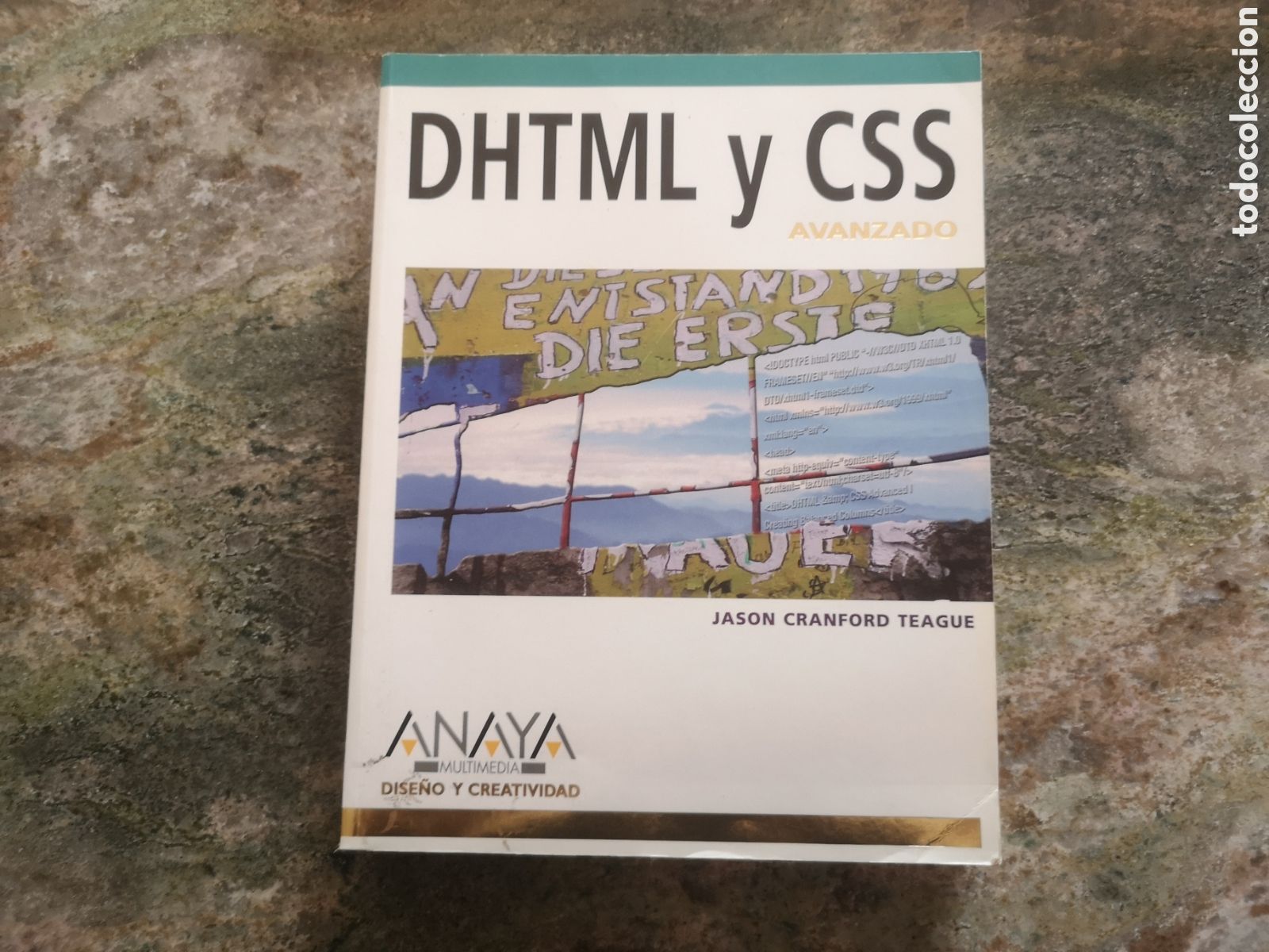 Libros de segunda mano: 3 libros de dise&ntilde;o p&aacute;ginas web, lenguaje dhtml y css de anaya - Foto 3
