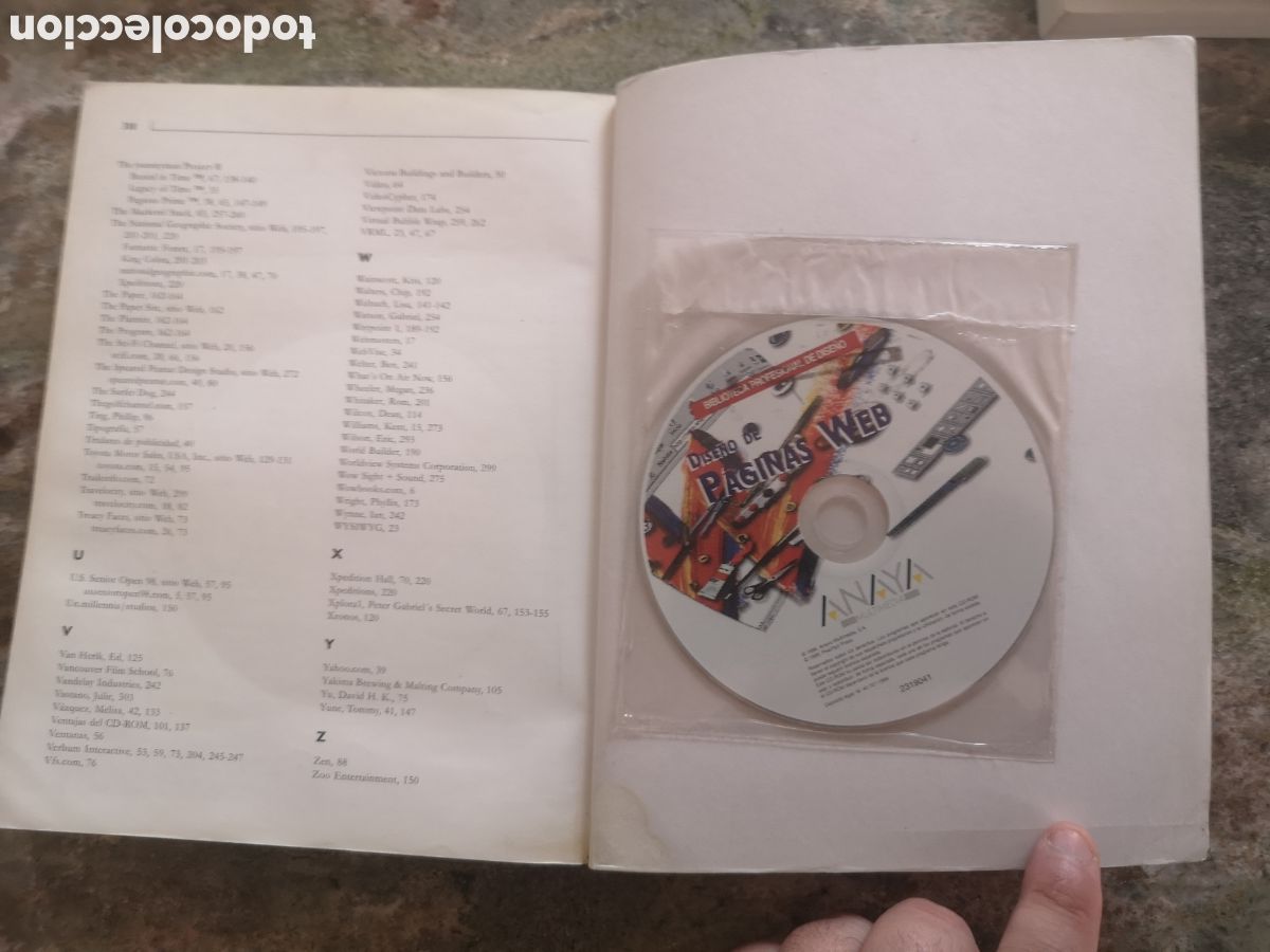 Libros de segunda mano: 3 libros de dise&ntilde;o p&aacute;ginas web, lenguaje dhtml y css de anaya - Foto 11