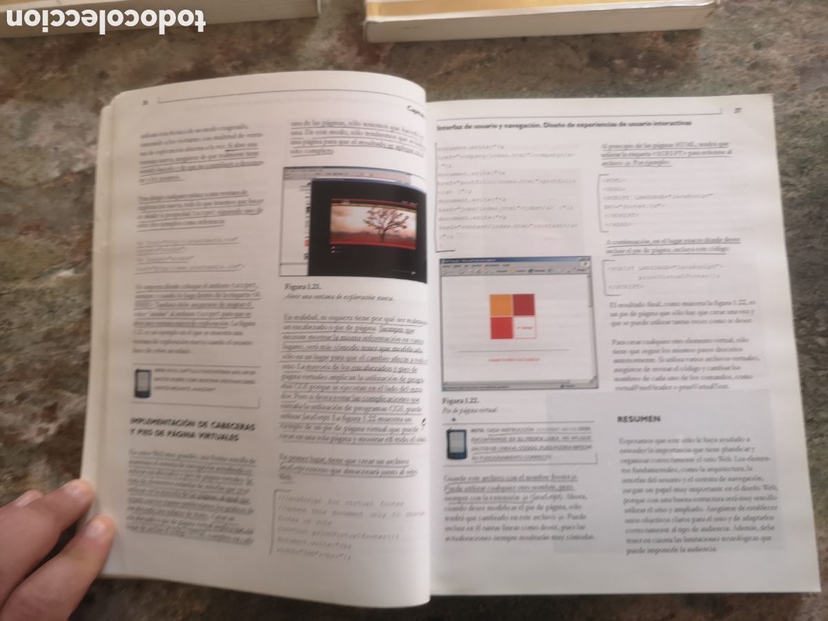 Libros de segunda mano: 3 libros de dise&ntilde;o p&aacute;ginas web, lenguaje dhtml y css de anaya - Foto 14