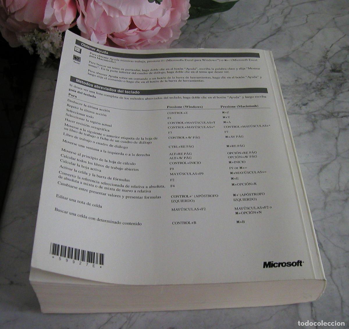 Libros de segunda mano: Manual del usuario Microsoft Excel Office versi&oacute;n 5.0c - Foto 2