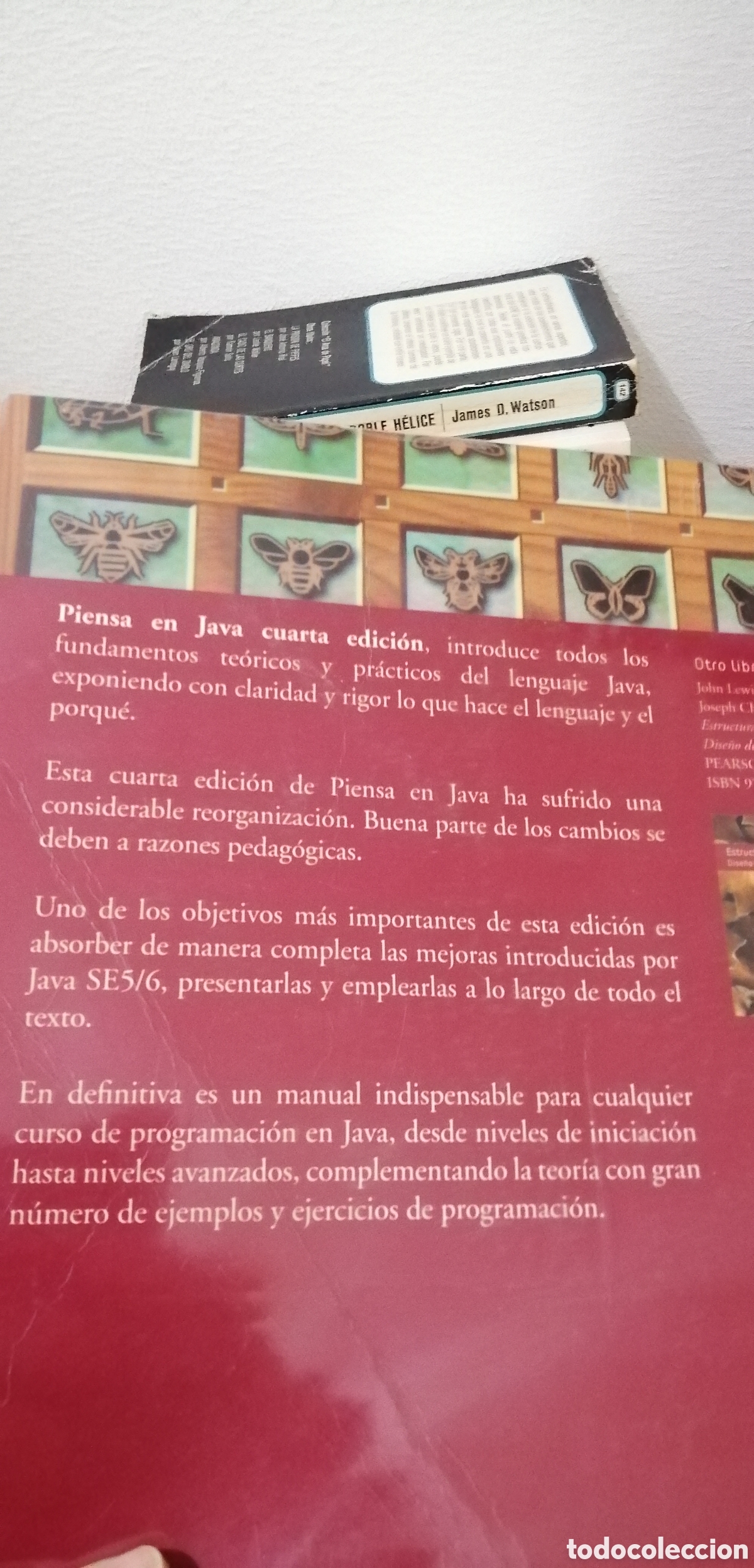 Libros de segunda mano: Piensa en Java 4 Edici&oacute;n Pearson Bruce Eckel - Foto 2
