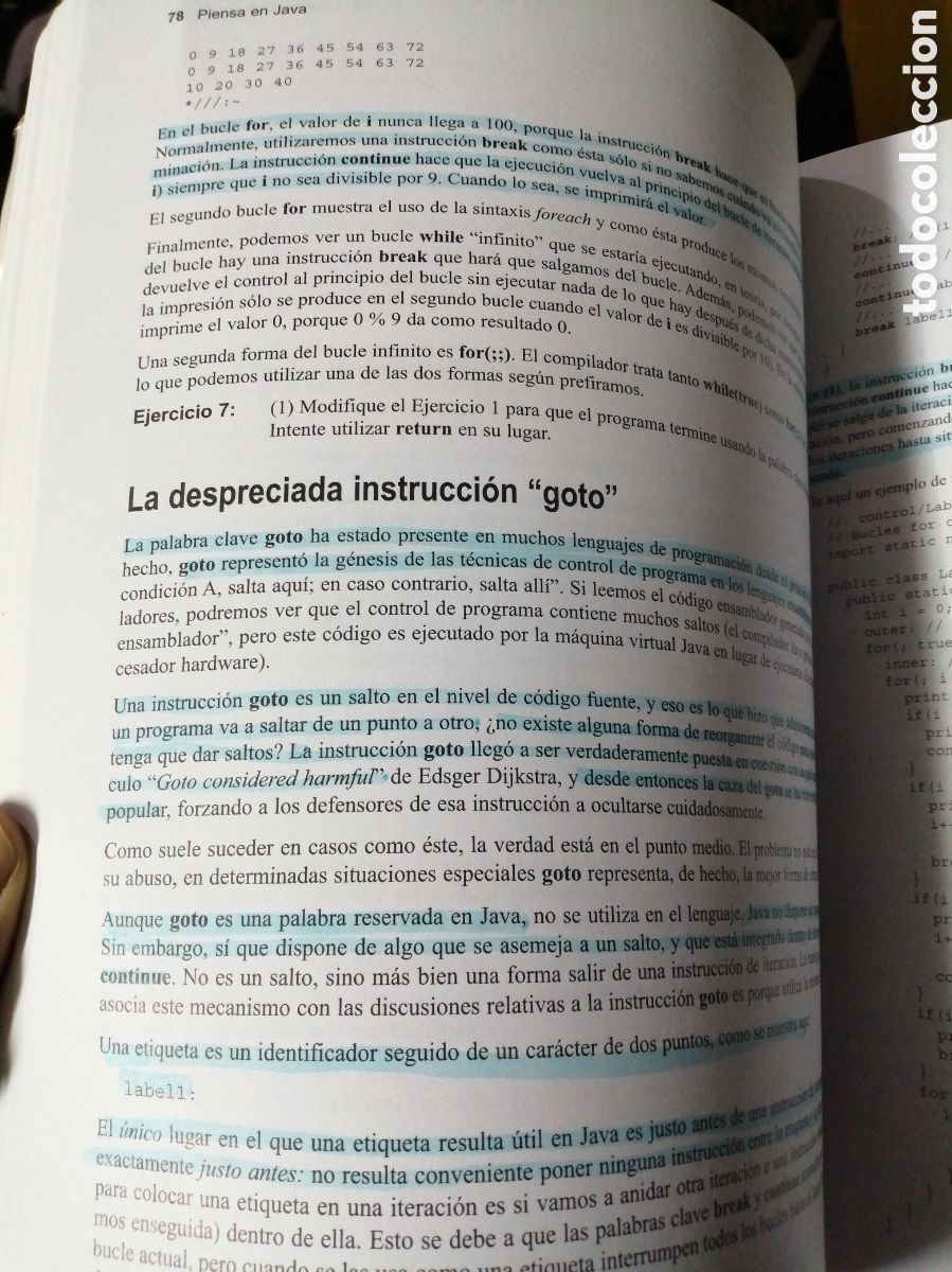 Libros de segunda mano: Piensa en Java 4 Edici&oacute;n Pearson Bruce Eckel - Foto 19