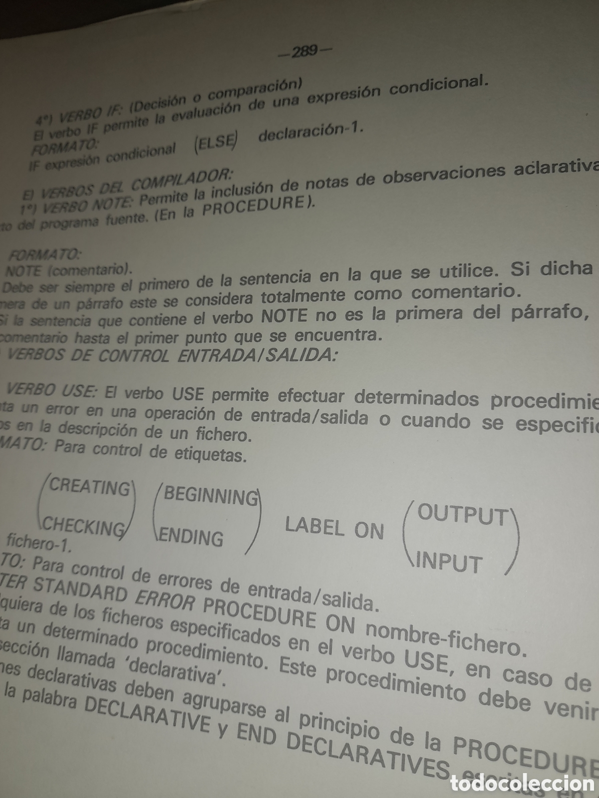 Libros de segunda mano: LIBRO EJERCICIOS TENFOR DIVISION INFORMATICA PROGRAMADOR LENGUAJE COBOL UNICO ? 1980 - Foto 4