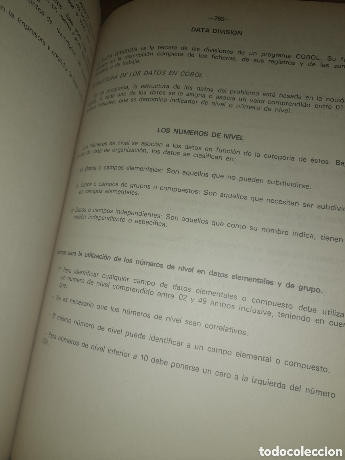 Libros de segunda mano: LIBRO EJERCICIOS TENFOR DIVISION INFORMATICA PROGRAMADOR LENGUAJE COBOL UNICO ? 1980 - Foto 8