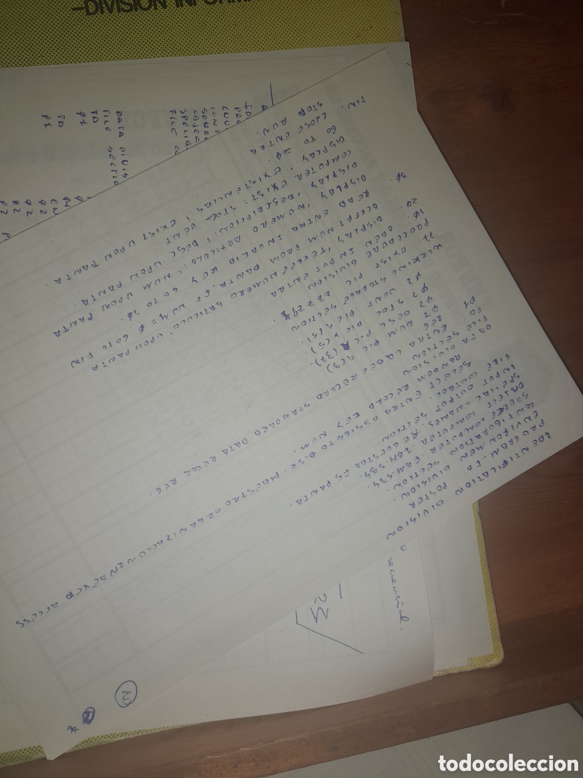 Libros de segunda mano: LIBRO EJERCICIOS TENFOR DIVISION INFORMATICA PROGRAMADOR LENGUAJE COBOL UNICO ? 1980 - Foto 24