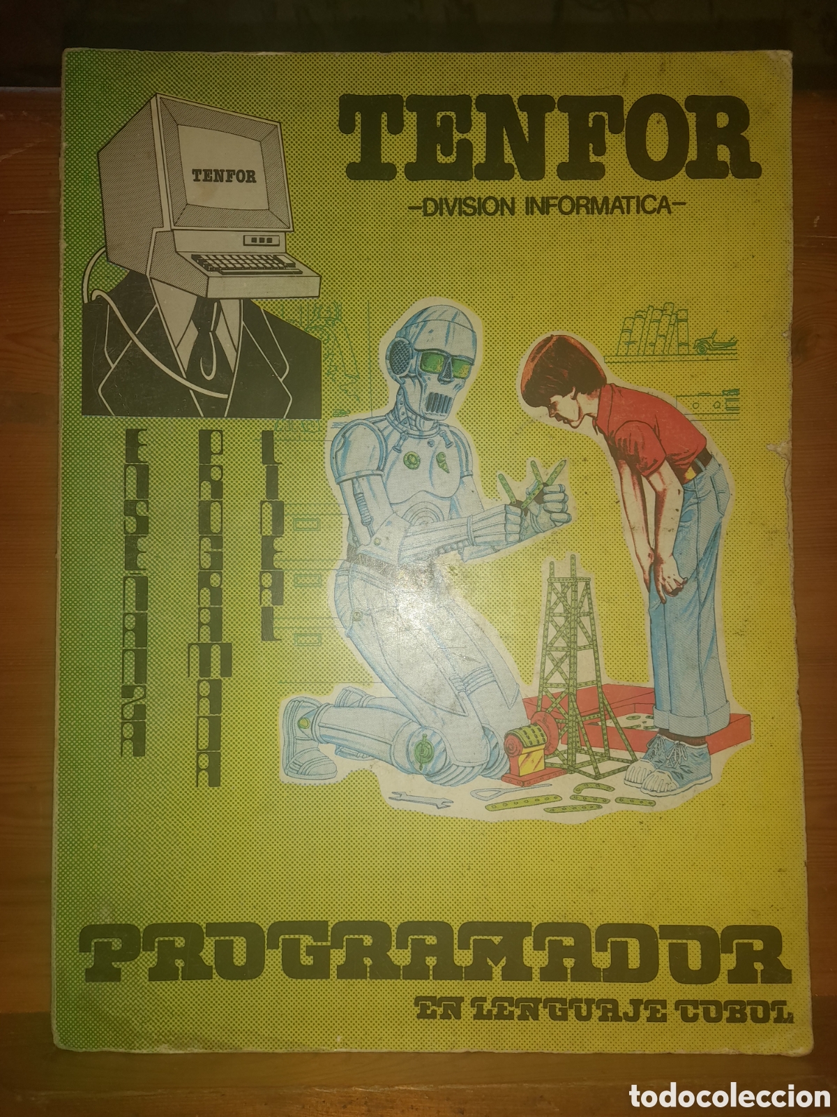 Libros de segunda mano: LIBRO EJERCICIOS TENFOR DIVISION INFORMATICA PROGRAMADOR LENGUAJE COBOL UNICO ? 1980 - Foto 1