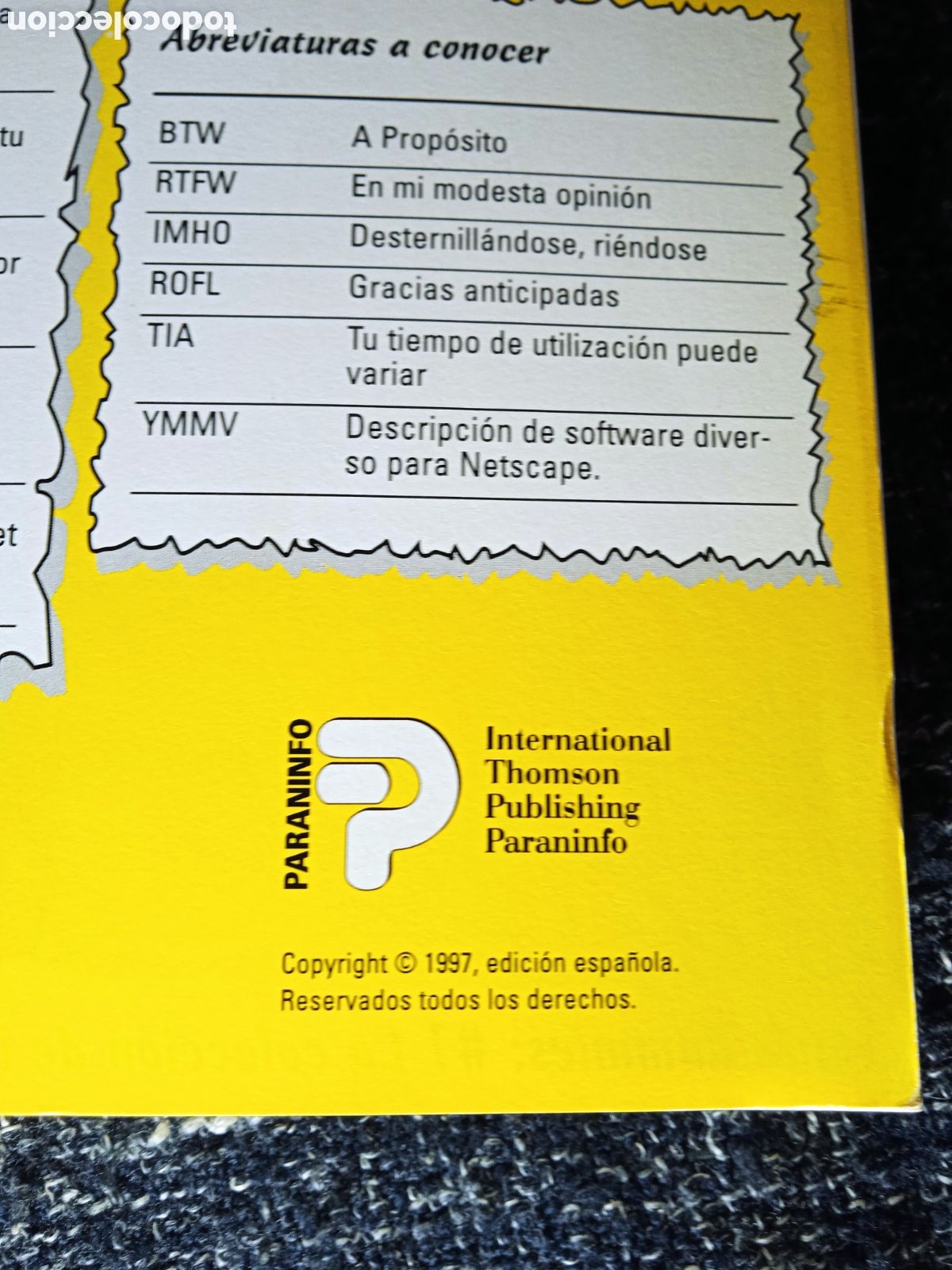 Libros de segunda mano: INTERNET PARA DUMMIES. / JOHN R. LEVINE. -ED. PARANINFO. INFORMATICA - Foto 2