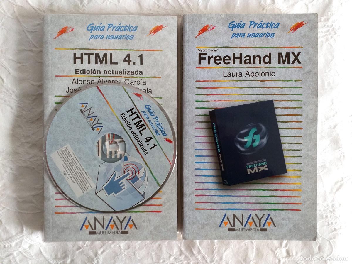 Libros de segunda mano: Libros Anaya Gu&iacute;a Pr&aacute;ctica para Usuarios y HTML 4.1 - Foto 1