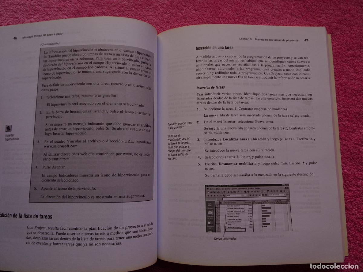 Libros de segunda mano: microsoft project 98 paso a paso libro con cd-rom McGraw Hill 2000 - Foto 11