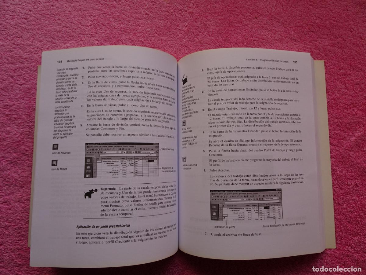 Libros de segunda mano: microsoft project 98 paso a paso libro con cd-rom McGraw Hill 2000 - Foto 15
