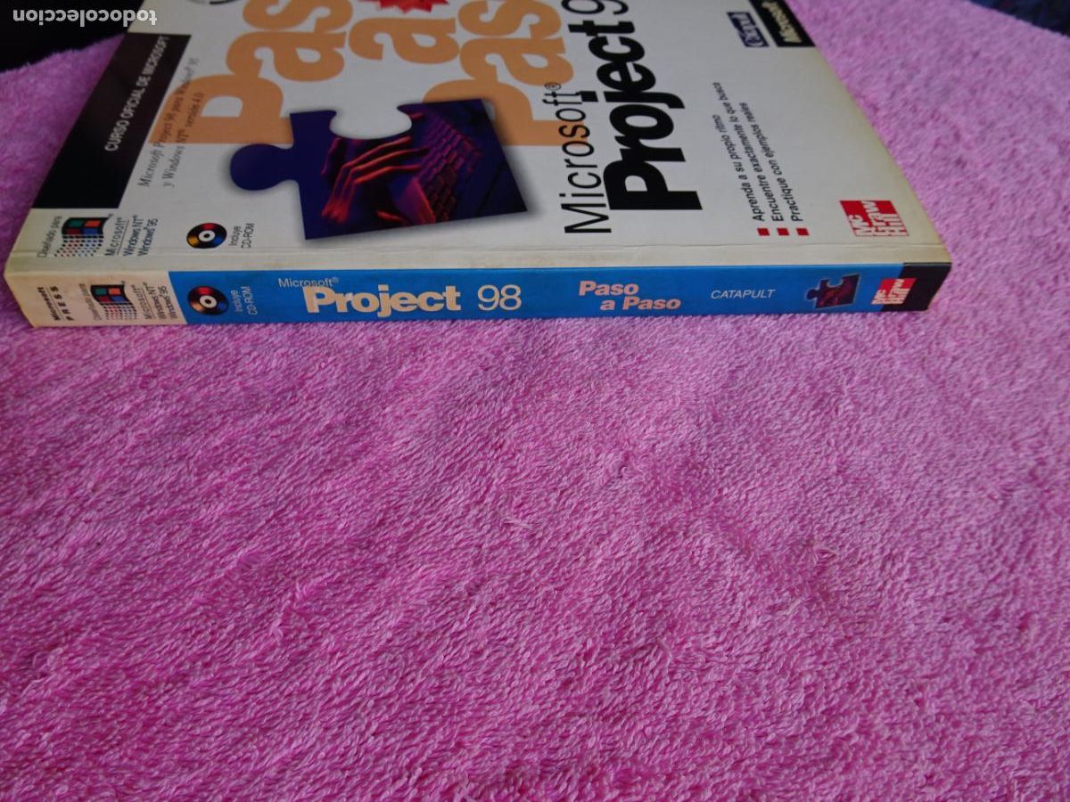 Libros de segunda mano: microsoft project 98 paso a paso libro con cd-rom McGraw Hill 2000 - Foto 21