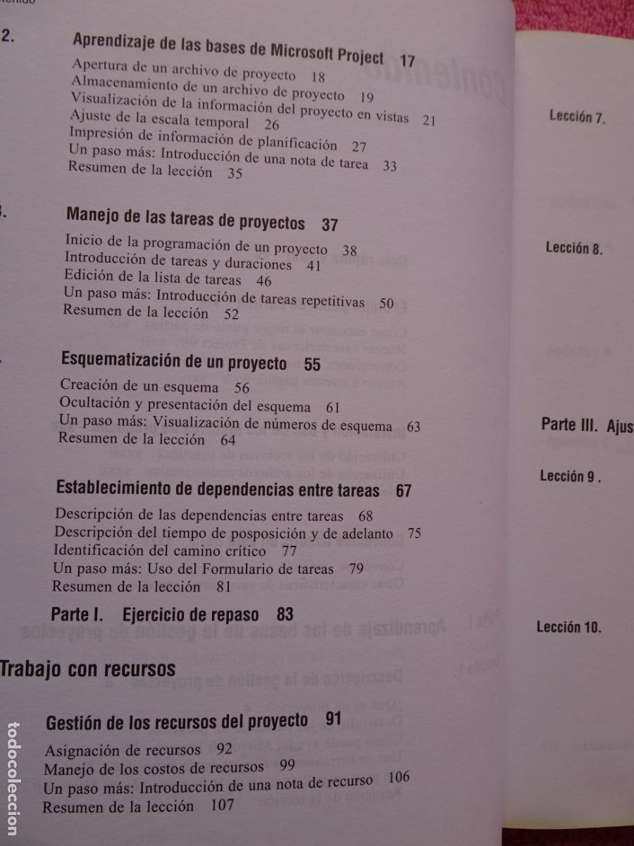 Libros de segunda mano: microsoft project 98 paso a paso libro con cd-rom McGraw Hill 2000 - Foto 25