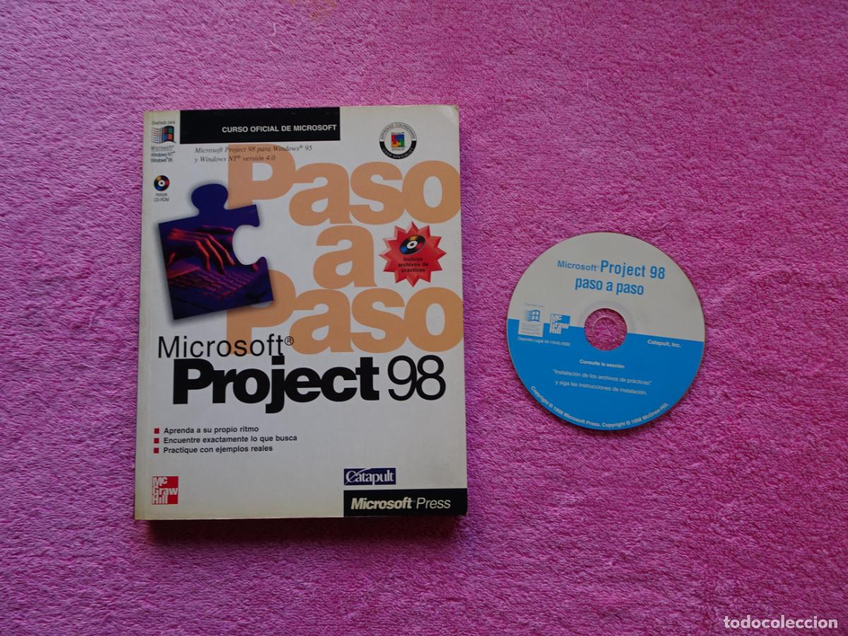 Libros de segunda mano: microsoft project 98 paso a paso libro con cd-rom McGraw Hill 2000 - Foto 1