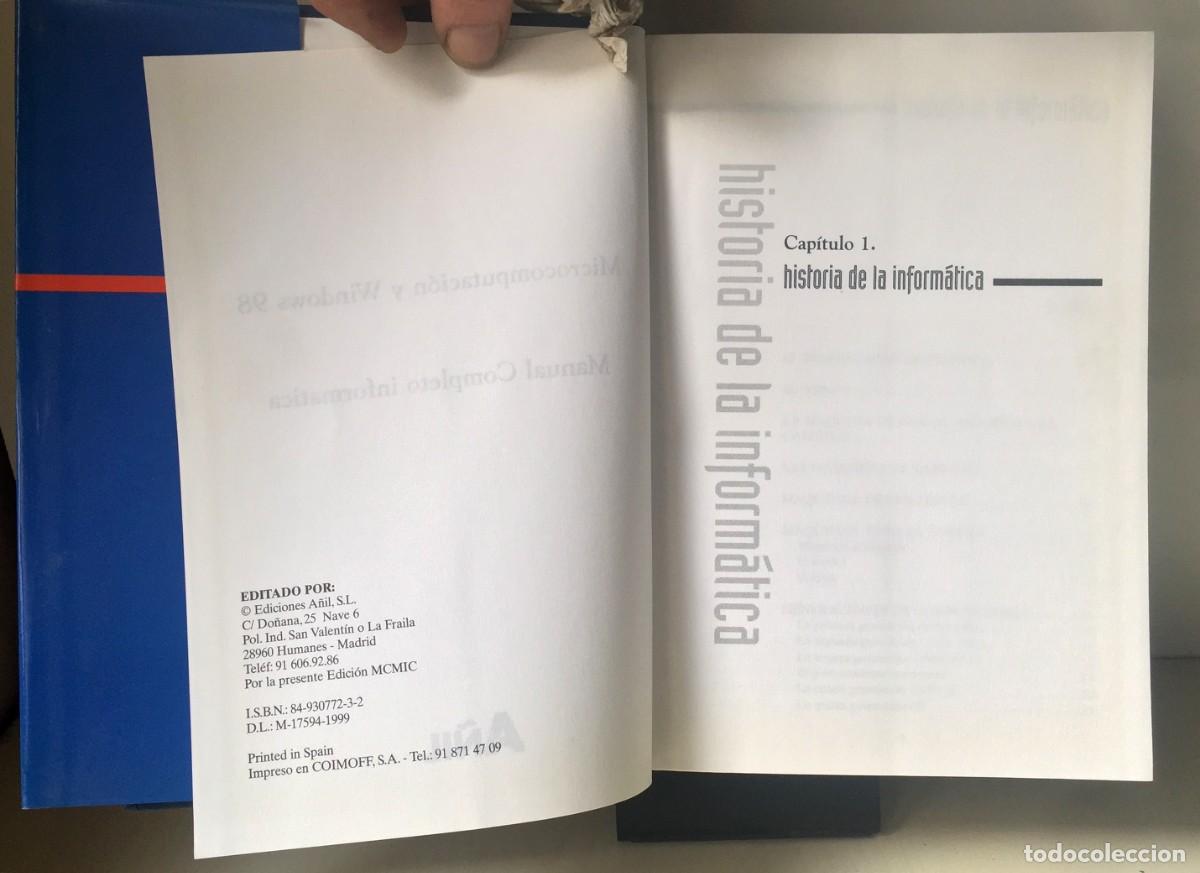Libros de segunda mano: MANUAL COMPLETO DE INFORM&Aacute;TICA. VV. AA. - Foto 5