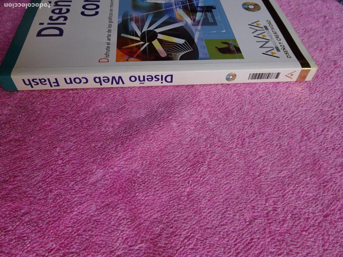Libros de segunda mano: dise&ntilde;o web con flash 2000 hillman curtis editorial anaya contiene cd - Foto 16