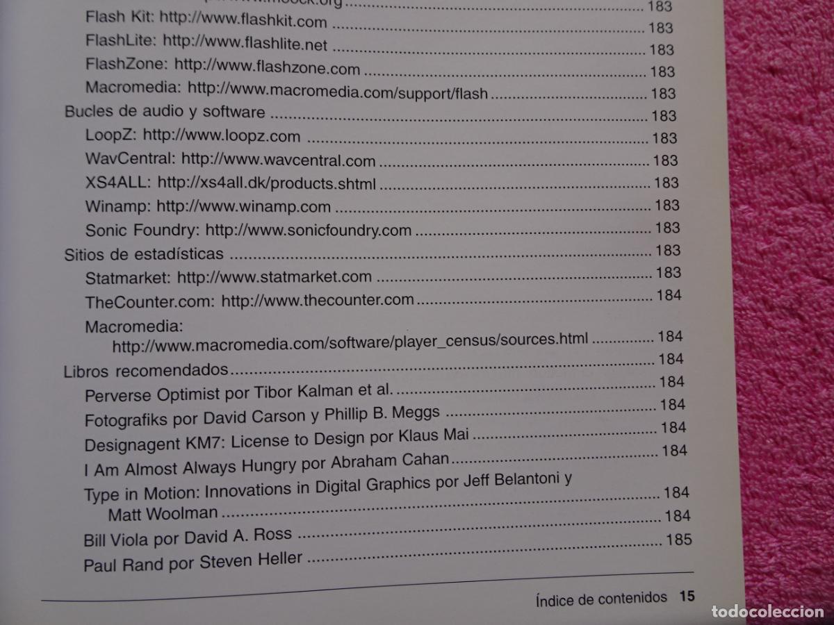 Libros de segunda mano: dise&ntilde;o web con flash 2000 hillman curtis editorial anaya contiene cd - Foto 29